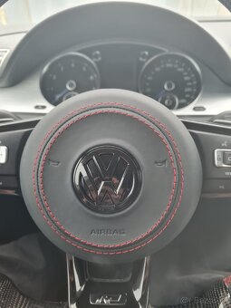 VOLANT VOLKSWAGEN R RLINE GTD GTI - KOZA / KARBÓN - 12