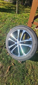 R17 5x112 original vw + 225/45r17 - 12