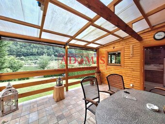 ADOMIS - predám celoročná chata 3x izba, vlastné mólo, na Ru - 12