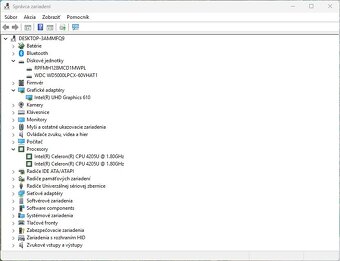 Lenovo S145-14IWL /Intel 4205U/8GB RAM/HD/SSD+HDD/Bat ok - 12