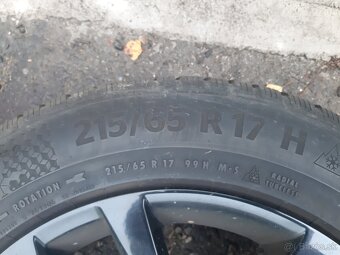 ELEKTRONY 5x112r17 obute zimne pneu 215/65r17 - 12