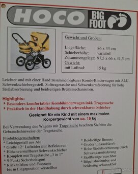 Rakúsky kombinovaný kočík HOCO - 12