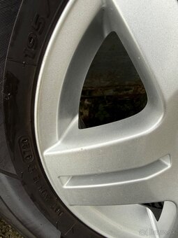 VW original elektrony + pneu R15 195/65 - 12