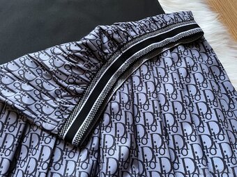 Dior súprava - polokošeľa+sukňa - čierna - 12