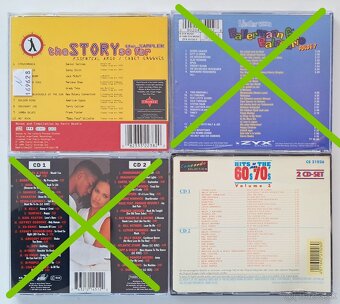 ROZNE CD VÝBERY - kus 1,00€ č.2 - 12