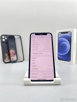 iPhone 12 MINI BLACK 100% BATÉRIA + PRÍSLUŠENSTVO - 12