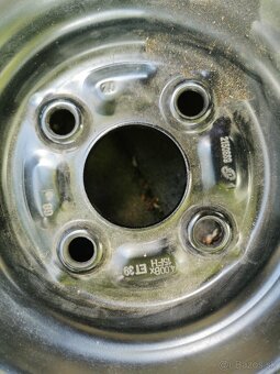 Dojazdová rezerva, rezervné koleso 125/70 D15, Toyota Yaris - 12