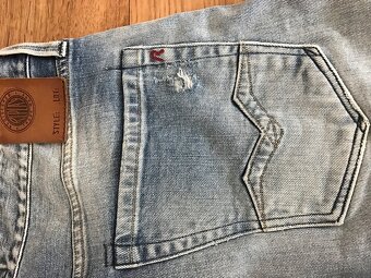 REPLAY originál jeansove pánske capri nohavice L - 12
