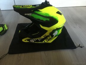 MX Dres, nohavice, prilba, čižmy chrániče - 12