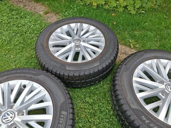 16" ALU 5x112 orig VW  +  215/60 r16 do 8,5mm,REZERVE - 12