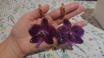 Orchidea náušnice - 12