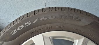 Originál ALU disky VW Karlstad Touran R16 - 12