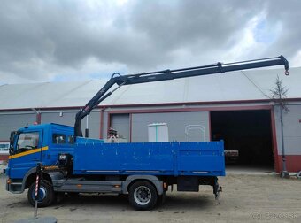 Mercedes-Benz ATEGO 12.220L - 4x2 - Valník+HR-HIAB 066B-2CL - 12