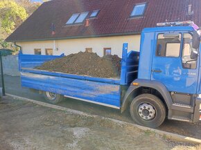 Preprava sypkých materiálov - NOSNOSŤ 8T - 12