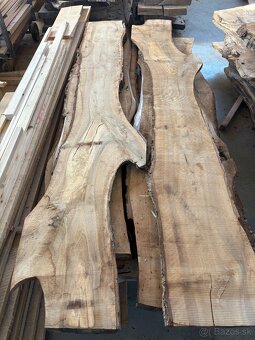 Vysušené orechové fošne, orech, 52 a 60 mm - 12