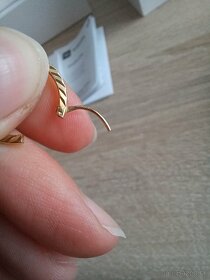 Náušnice a náhrdelník pre dievčatá - strieborné, zlaté - 12