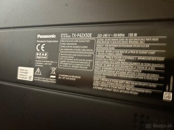 Panasonic TX-P42X50E - 12