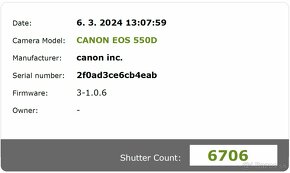 Canon EOS 550D + objektív, taška a príslušenstvo - 12