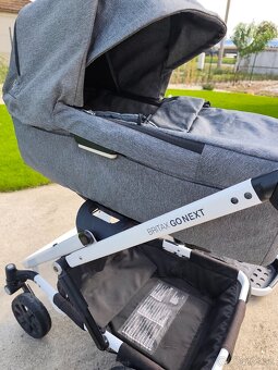 Kočík Britax Go Next grey melange 2-kombinácia plus vajíčko - 12