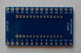 Adaptery pre integrovane obvody SDIP, TSSOP - DIP (hobby) - 12