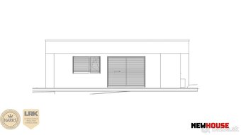 Novostavba 4i bungalovu (RD2) s pozemkom 287 m² v novej čast - 12