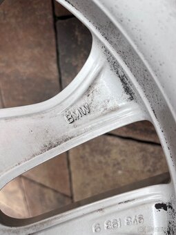 Orig. hliníkové disky BMW R17, 5x120 - 12