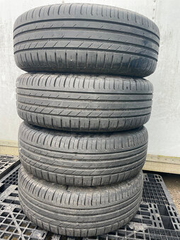PREDÁM sadu 16" ALU disky Ford + letné pneumatiky NOKIAN - 12