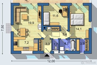 Predám RD Bungalov - 12
