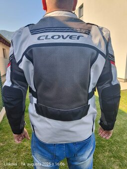 Pánska bunda CLOVER bunda VENTOURING-3 WP AIRBAG black/grey - 12