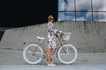 NOVÝ dámsky retro bicykel CRUISER EMBASSY GOLDIE3 rýchlostný - 12