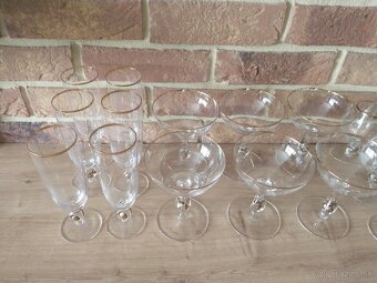 poháre zlatá zuzana, labute - 12