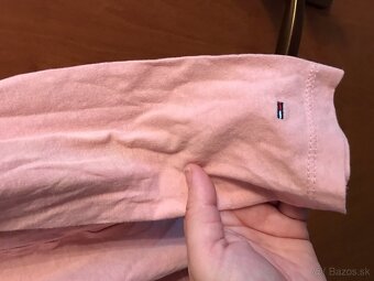 TOMMY HILFIGER originál pudrove damske tricko S/M - 12
