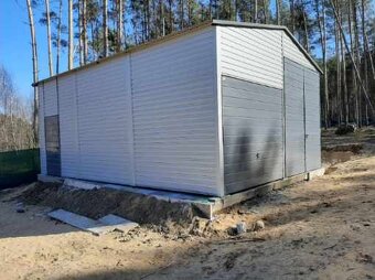 Hala plechová montovaná 6x8m - 12