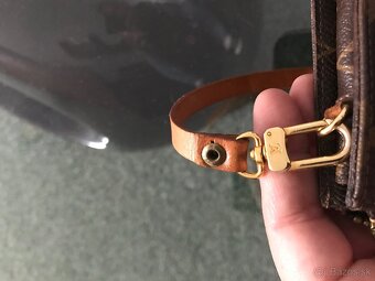 LOUIS VUITTON originál monogram canvas kabelka - 12