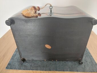 Likérová súprava, "Boulle" , Napoleon III. likérnik, tuja - 12