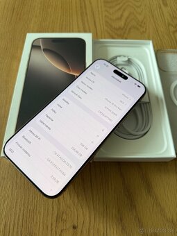 iPhone 16 Pro Max 256 gb Desert Titanium v záruke - 12