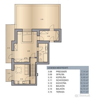 2-izbový apartmán NA PREDAJ, Demänová - 12