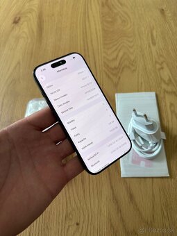 iPhone 16 Pro 128 gb Black Titanium v záruke +príslušenstvo - 12