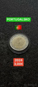 Euromince - pamätné dvojeurové mince Portugalsko - 12
