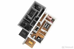 3-izbový Apartmán č.1, plocha: 80,36m²-pri Golfovom ihrisku. - 12