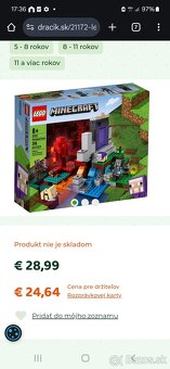 Lego Minecraft rozne druhy - 12