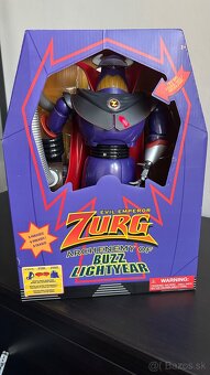 TOY STORY BUZZ LIGHTYEAR, ZURG EMPEROR ORIGINÁL DISNEY - 12