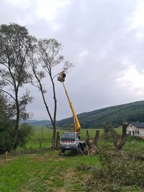 Pracovná  montážna plošina,prenájom 16m - 12