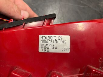 Zadné ľavé svetlo a predná ľavá mriežka Audi Q5 2008-2012 - 12