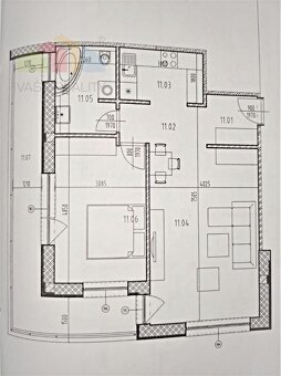 Na prenájom 2-izbový byt s terasou, 75 m², Kvetná ulica, Rov - 12