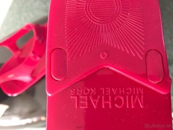 MICHAEL KORS originál fuksia damske sandálky 38 - 12