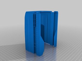 RC model lode 66cm / 15cm / 15cm - 3D tlaceny - 12