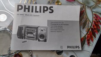 Predám veľkú hifi vežu Philips cena 99 eur. - 12