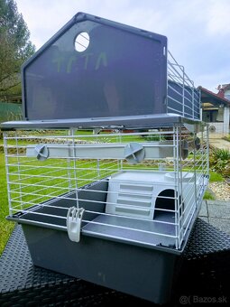 Klietka pre zvieratá-Dvojposchodová - 12