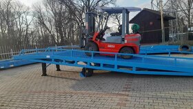 Mobilná nájazdová rampa 8 ton - 12
